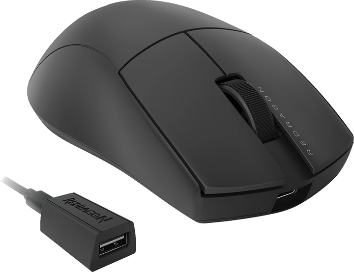 Миша Redragon K1NG 4K Pro M916-PRO-4K Wireless/Bluetooth/USB Black (6950376722119) - зображення 9