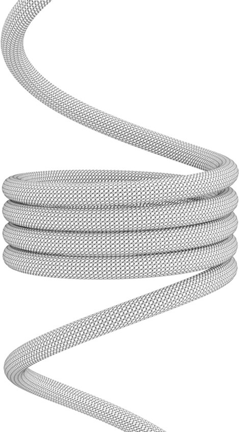 Kabel Canyon OnWire 60MG C-C 60W Magnet Braided 1 m White (CND-CCMG60AB15W) - obraz 6