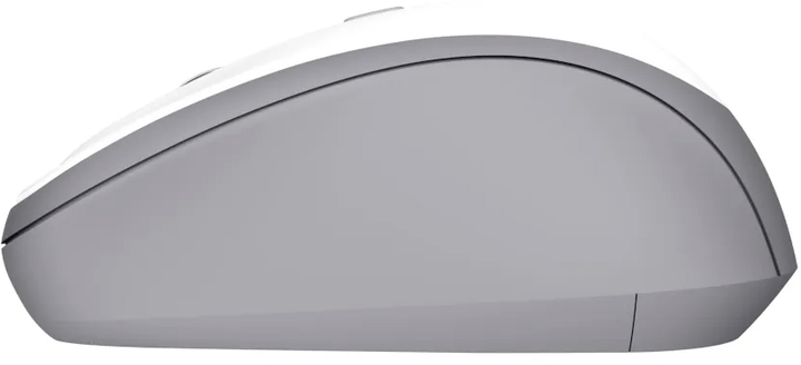 Mysz Trust Yvi+ Silent Wireless/Bluetooth Mouse White-Grey (TR25513) - obraz 3