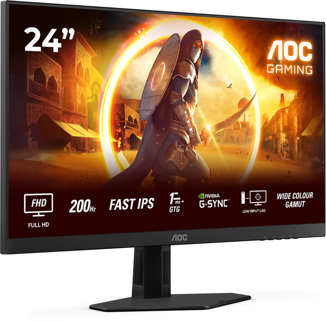 Monitor 23.8" AOC 24G4HRE - obraz 2