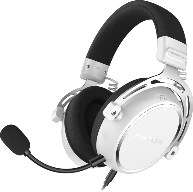 Słuchawki Hator Hypergang 3 White (ESH06) - obraz 2