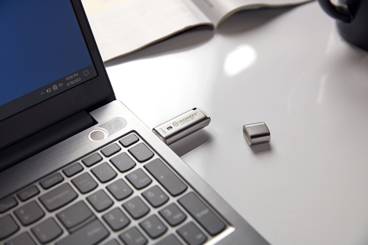 Pendrive Kingston Ironkey Locker+ 50 256GB USB 3.2 Silver (IKLP50/256GB) - obraz 9