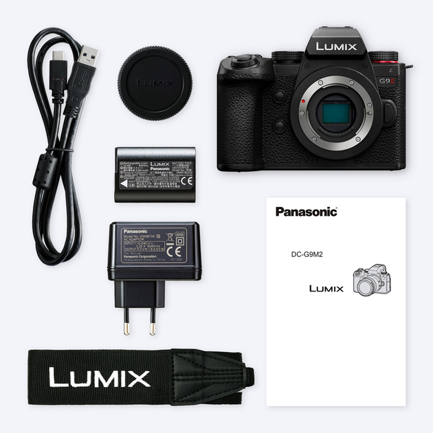 Фотоапарат Panasonic Lumix G9 II Body Black (DC-G9M2EE) - зображення 12