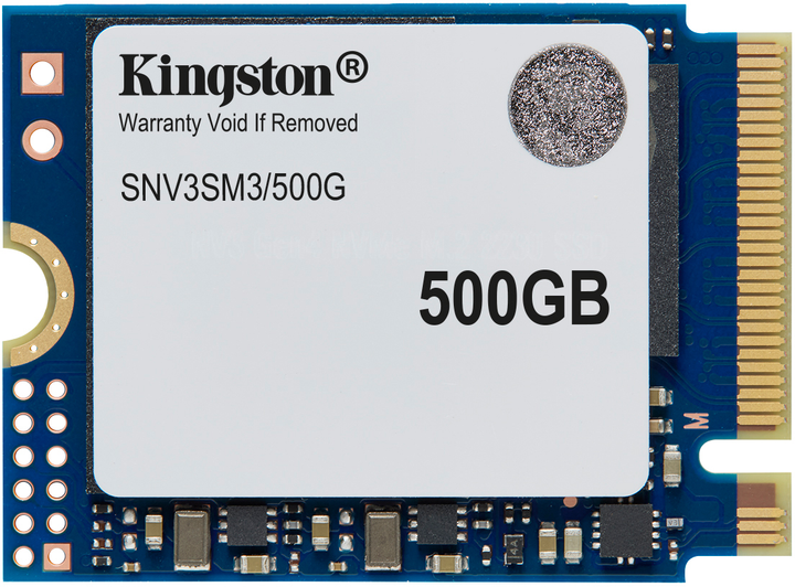 SSD диск Kingston NV3 500GB M.2 2230 NVMe PCIe 4.0 x4 3D NAND (SNV3SM3/500G) - зображення 1