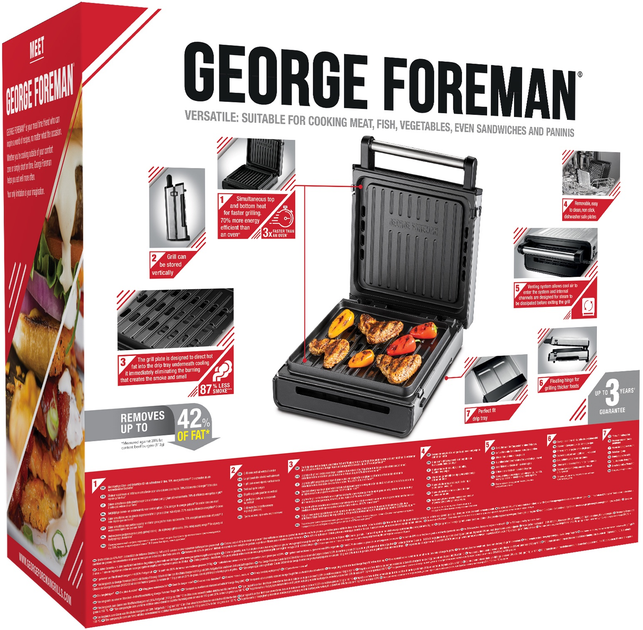 Гриль GEORGE FOREMAN 28000-56 - зображення 18