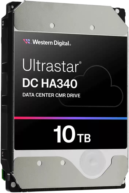 Dysk twardy Western Digital Ultrastar DC HA340 10TB 7200rpm 512MB WUS721210BLE6L4 3.5" SATA III (0B47062) - obraz 3