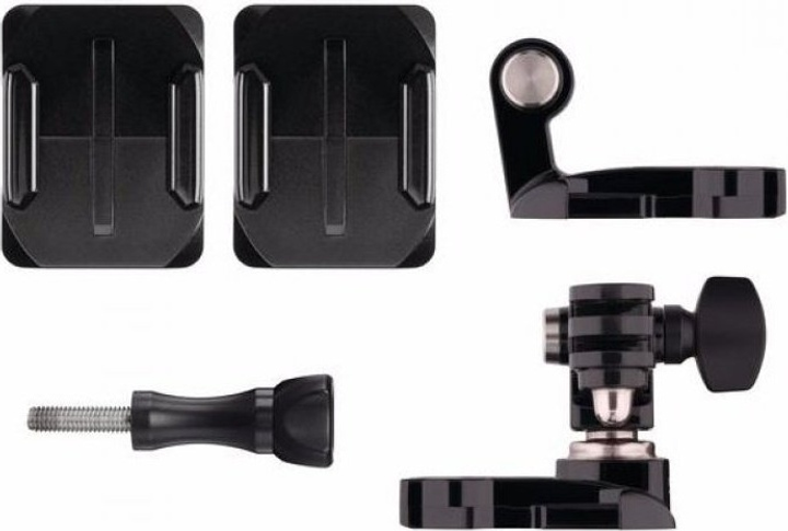 Uchwyt do kamery sportowej na kask GoPro Helmet Front + Side Mount (AHFSM-001) - obraz 2
