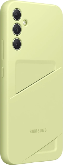 Панель Samsung Card Slot Case для Galaxy A34 5G Lime (8806094920451) - зображення 2