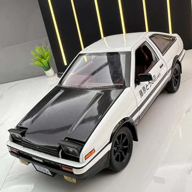 Модель 1:24 Initial D AE86 Trueno Fujiwara Takumi | металлическая