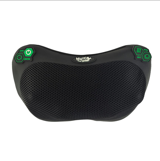 Электрическая массажная подушка Moltis Relax MR-356 – с подогревом, для шеи, спины и поясницы 10036 - изображение 3