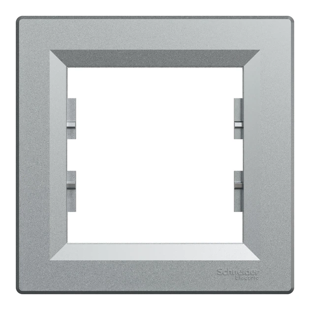 Рамка Schneider Electric Asfora одноместная алюминий EPH5800161 - Фото 4 Рамка Schneider Electric Asfora одноместная алюминий EPH5800161 - изображение 4