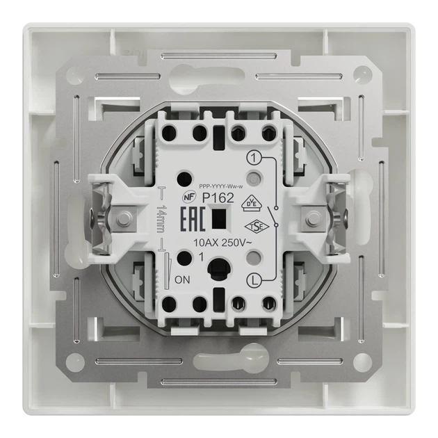 Выключатель одноклавишный Schneider Electric Asfora белый EPH0100121 - изображение 8