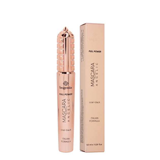 Подовжуюча туш для вій Bogenia Mascara Angelic Coal-Black BG903 - изображение 3