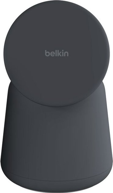 Індукційний зарядний пристрій Belkin BoostCharge Pro 2-in-1 Qi2 15 Вт Charcoal (WIZ027VFH36) - зображення 5