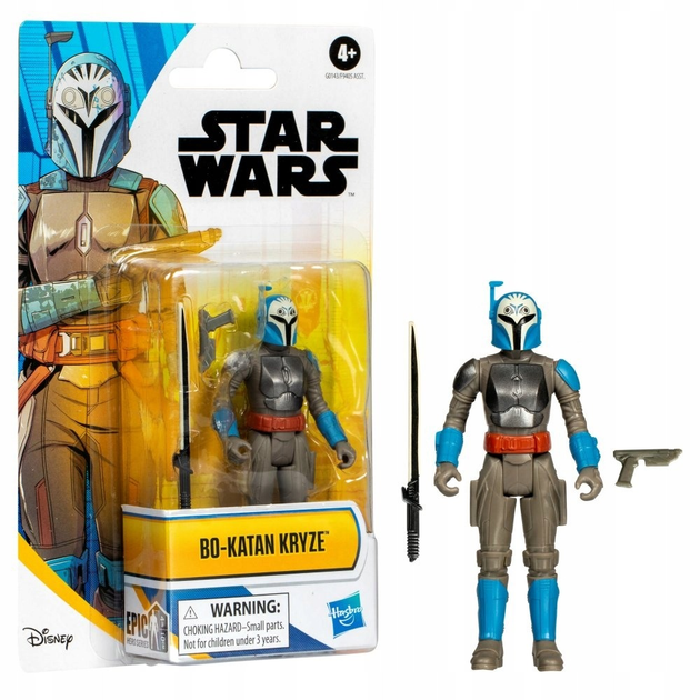 Figurka Hasbro Bo-Katan Kryze 10 cm Epic Hero Series (F9405 G0143) (5010996236777) - obraz 2
