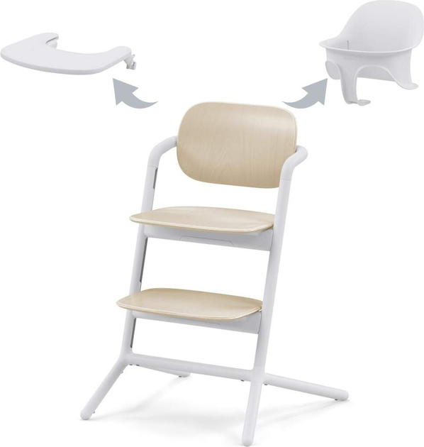 Krzesełko do karmienia Cybex Gold Lemo 3 w 1 Sand White (4063846171262) - obraz 7