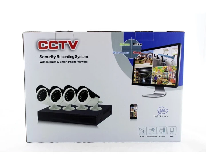 Комплект видеонаблюдения UKC DVR KIT CAD D001, 4-канальный видеорегистратор + 4 уличные камеры 2MP 3263 - Фото 8 Комплект видеонаблюдения UKC DVR KIT CAD D001, 4-канальный видеорегистратор + 4 уличные камеры 2MP 3263 - изображение 8