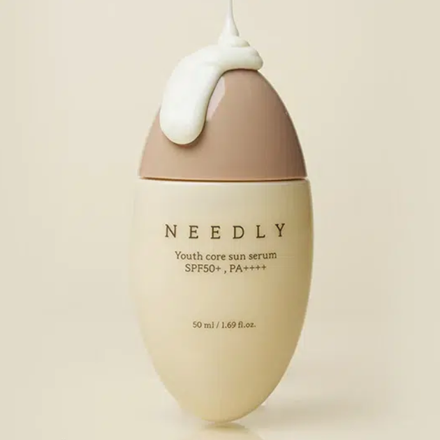 Солнцезащитная крем-сыворотка тройного действия Needly Youth Core Sun Serum SPF 50+ PA++++ 50ml - Фото 4 Солнцезащитная крем-сыворотка тройного действия Needly Youth Core Sun Serum SPF 50+ PA++++ 50ml - изображение 4