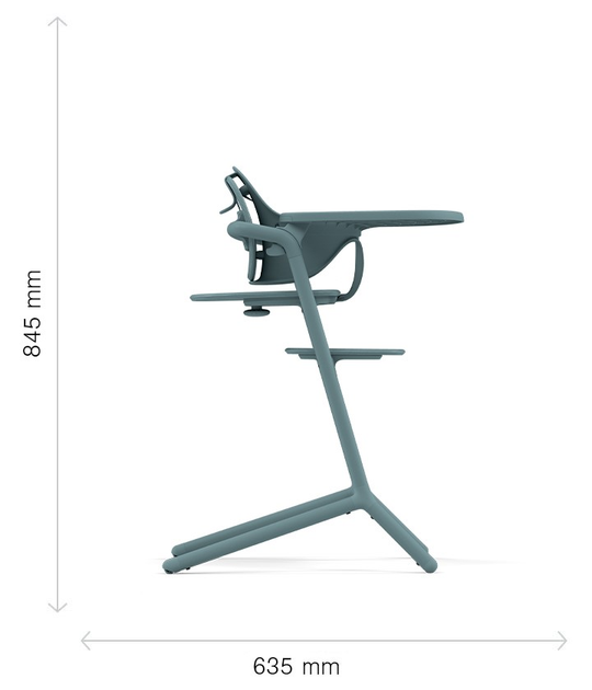 Стілець для годування Cybex Gold Lemo 4 в 1 All White (4063846288205) - зображення 15