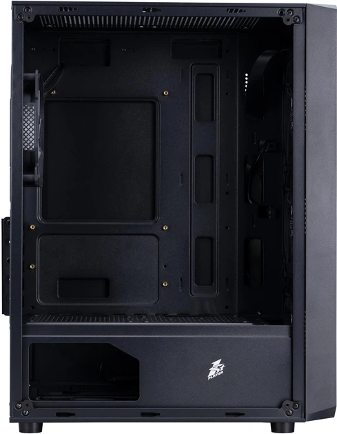 Корпус 1stPlayer FD3-BK-4F7 Black з 4 ARGB вентиляторами - Фото 6 Корпус 1stPlayer FD3-BK-4F7 Black з 4 ARGB вентиляторами - зображення 6