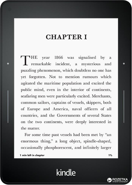 Kindle Voyage Wi-Fi+3G 広告なし Amazon Kindle Voyage Black – фото, відгуки, характеристики в