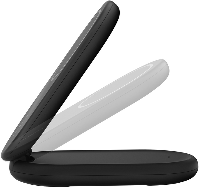 Ładowarka indukcyjna Belkin BoostCharge Magnetic Foldable Wireless Charger 15 W Black (WIB007HQBK) - obraz 3