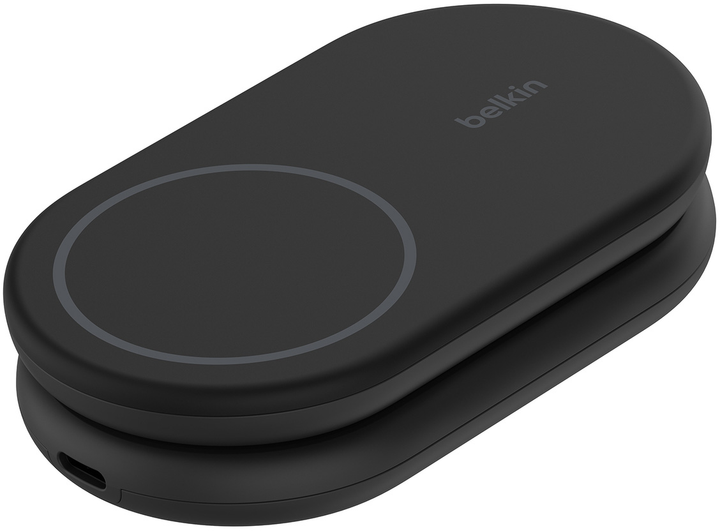 Ładowarka indukcyjna Belkin BoostCharge Magnetic Foldable Wireless Charger 15 W Black (WIB007HQBK) - obraz 6
