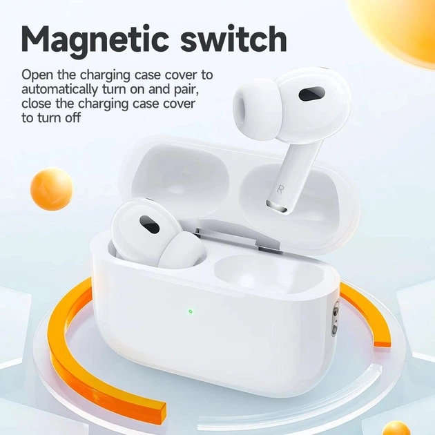 Беспроводные Bluetooth наушники с микрофоном HOCO EW77 Вакуумные TWS наушники BT5.4, 30/300mAh, до 4 часов работы White - изображение 12