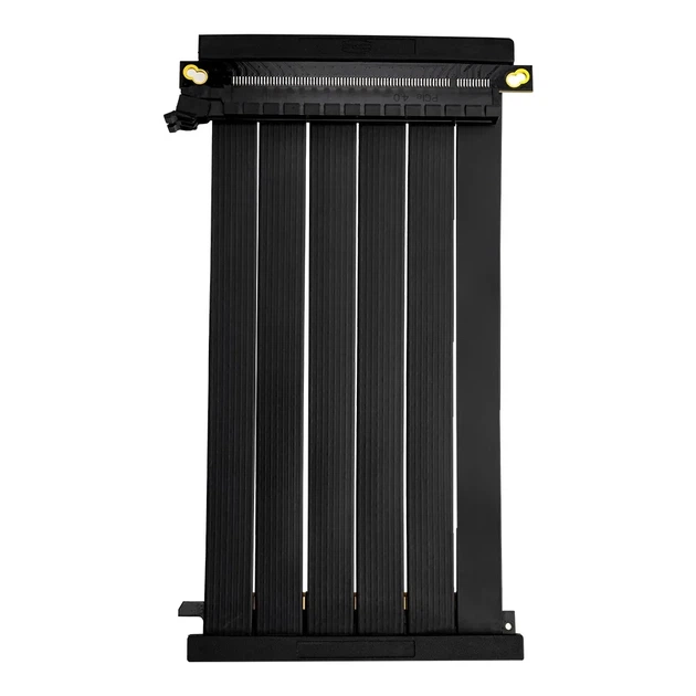 Райзер PcCooler Vertical GPU RISER CABLE PCI-E BK 4.0 185мм PCI-E4.0X16 Чор (RC185 BK 4.0) - изображение 3