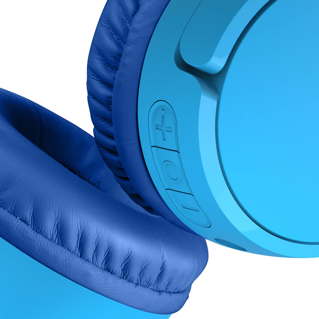 Słuchawki Belkin SoundForm Mini Kids Blue (AUD002btBLV3) - obraz 4