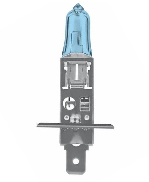 Zestaw żarówek samochodowych Neolux Blue Light N448B H1 55 W 12 V 2 szt (N448B-SCB) - obraz 1