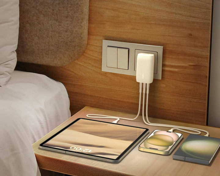 Ładowarka sieciowa Belkin 67 W USB-C PD 3.1 PPS Wall Charger White (WCC002VF2MWH-B6) - obraz 9