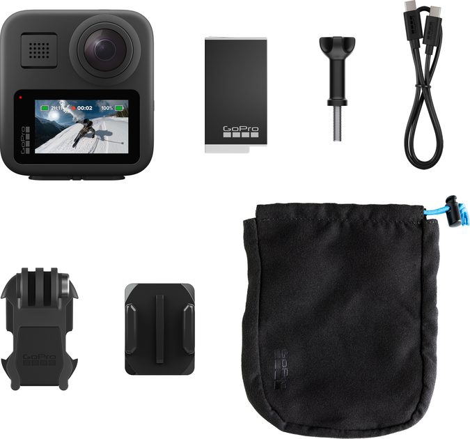 Відеокамера GoPro MAX 2 (CHDHZ-203-RW) - зображення 19