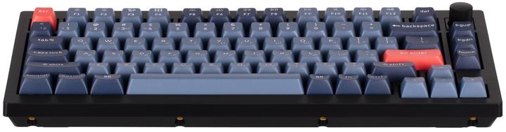 Klawiatura bezprzewodowa Keychron V1 Max Gateron Jupiter Banana QMK Ang./Ukr Wireless/Bluetooth/USB Black (V1MD4_KEYCHRON) - obraz 3
