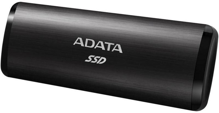 Dysk SSD ADATA SE760 256GB USB 3.2 Type-C 3D NAND TLC Black (ASE760-256GU32G2-CBK) External - obraz 2