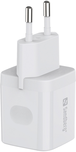 Ładowarka Sandberg USB-C PD QC 3.0 20 W, biała (441-42) - obraz 4