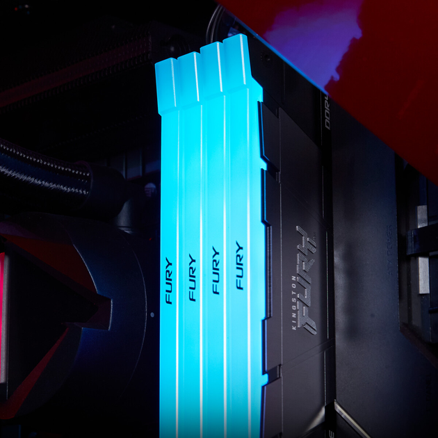 Pamięć RAM Kingston Fury DDR4-3600 16384 MB PC4-28800 (zestaw 2x8192) Renegade RGB (KF436C16RB2AK2/16) - obraz 16
