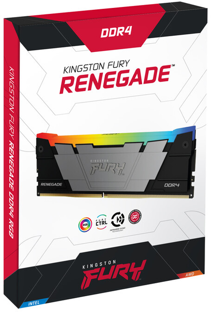 Pamięć RAM Kingston Fury DDR4-3600 16384 MB PC4-28800 (zestaw 2x8192) Renegade RGB (KF436C16RB2AK2/16) - obraz 19