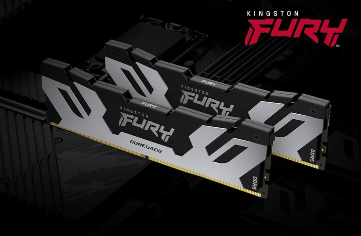 Pamięć RAM Kingston Fury DDR5-8000 32768 MB PC5-64000 (zestaw 2 x 16384) Renegade Black (KF580C38RSK2-32) - obraz 13