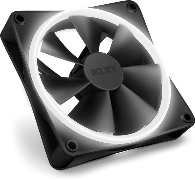 Набір вентиляторів NZXT F120 RGB DUO Triple Pack Black (RF-D12TF-B1) - зображення 2