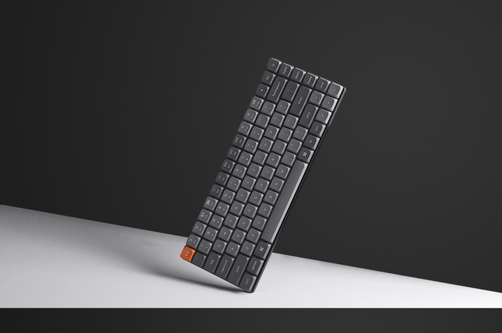 Klawiatura bezprzewodowa Keychron K3 Max Gateron MX 2.0 Brown QMK RGB Eng/Ukr Wireless/Bluetooth/USB Black (K3MH3_KEYCHRON) - obraz 5