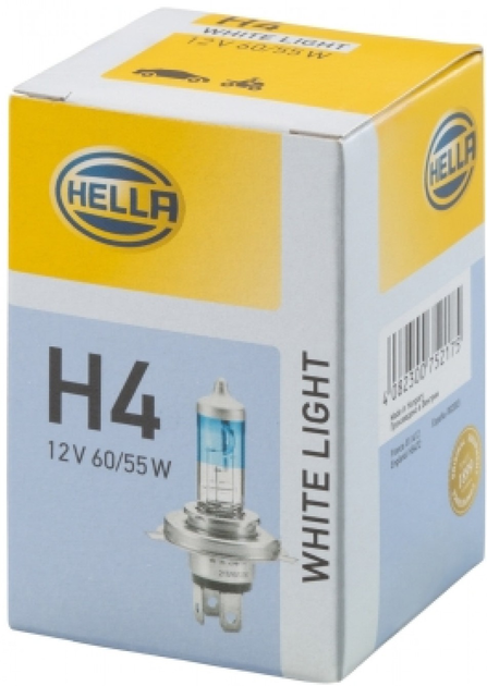 Żarówka samochodowa Hella White Light H4 60/55 W 12 V (8GJ223498121) - obraz 2