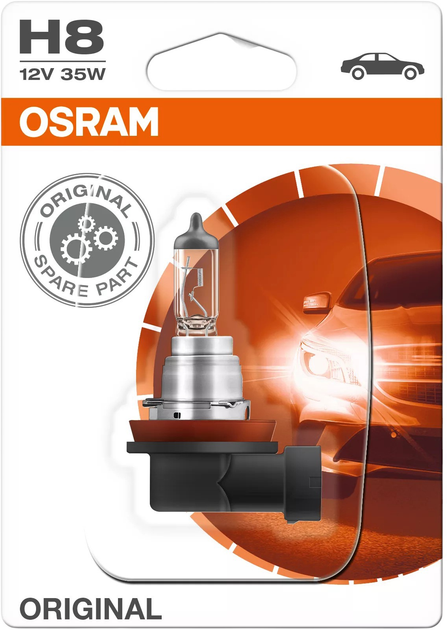 Żarówka samochodowa Osram Original H8 35 W 12 V (64212-1BL) - obraz 2