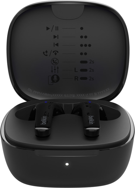Навушники Belkin SoundForm Motion Black (AUC010btBK) - зображення 4