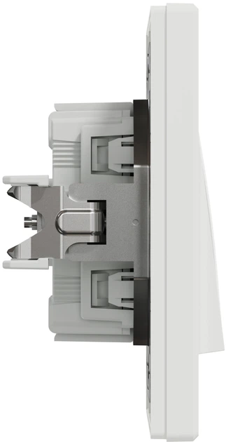 Вимикач кнопковий 2-клавішний Schneider Electric Asfora самозажимний білий EPH1100121 - зображення 3