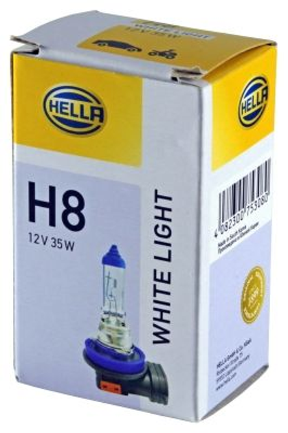 Автолампа Hella White Light H8 35W 12V (8GH223498141) - зображення 2