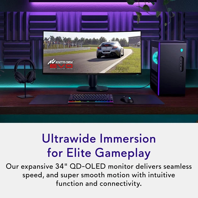 Монітор 34" Dell AW3425DW (210-BRTW) - зображення 2