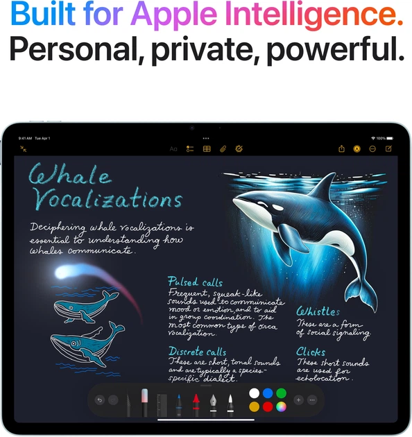 Tablet Apple iPad Air 11" M3 2025 Wi-Fi 256GB Blue (MCA34) - obraz 5