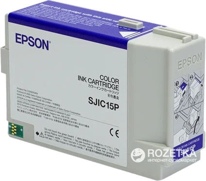 Toner Epson SJIC15P 3 Color TM-C3400/C610 (C33S020464) - obraz 1