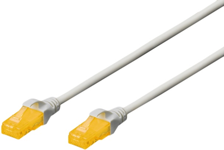 Kabel krosowy Digitus CAT6A U-UTP 2 m AWG 26/7 Cu LSZH szary (DK-1613-A-020) - obraz 1